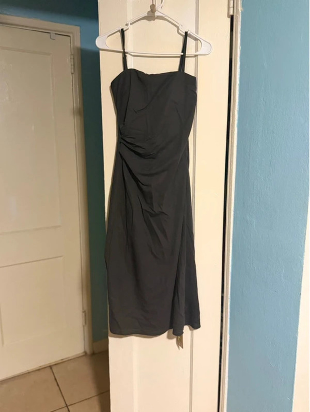 OGL Dark Gray Spaghetti Strap Dress NWT XS